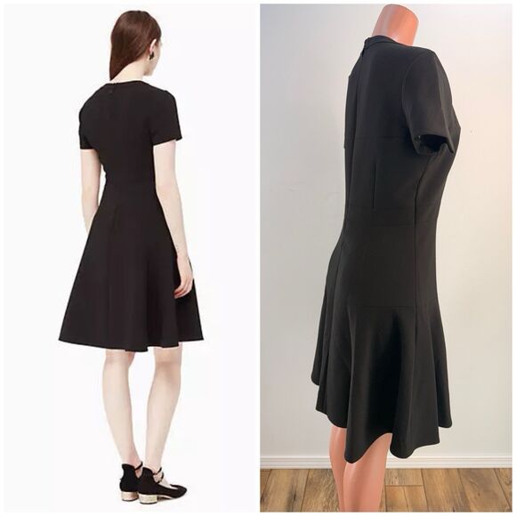 NEW KATE SPADE New York WOMEN Dress SZ 12 Black - Picture 4 of 17
